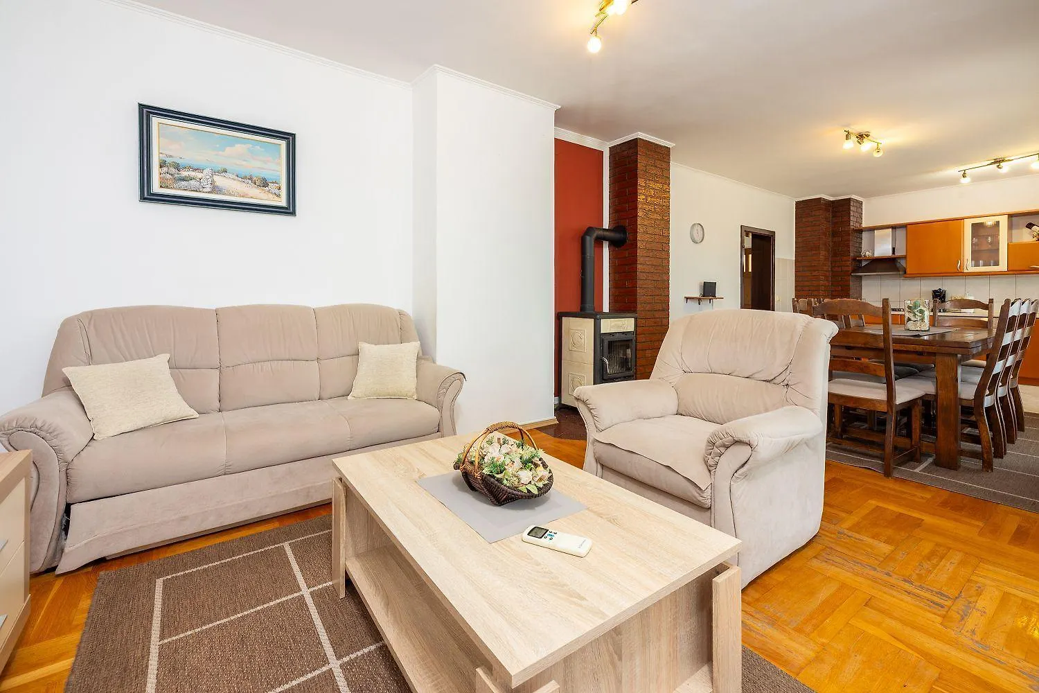 Meerblick Apartment Mit Wifi, Grill, Klima Und Strandnah Crikvenica