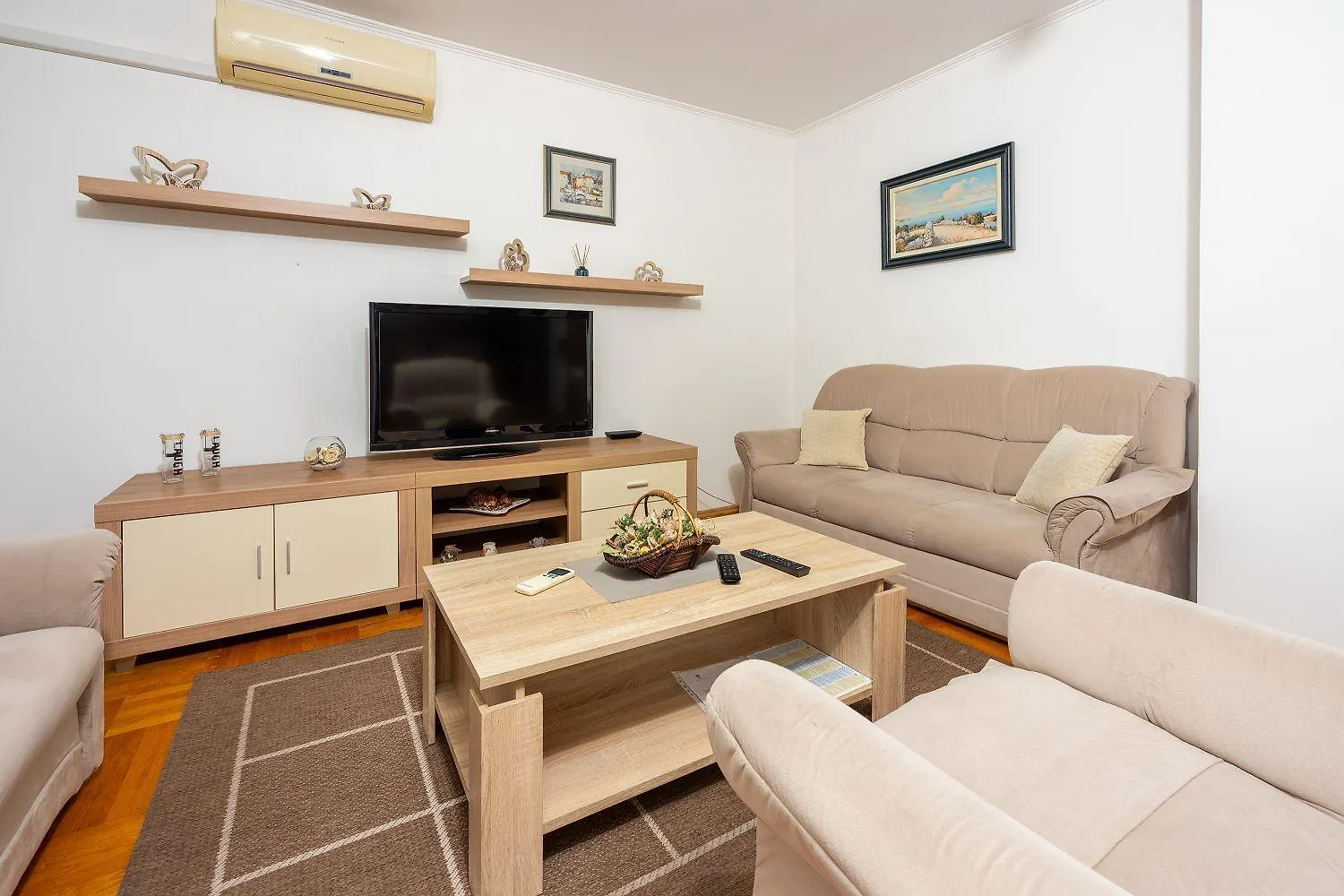Meerblick Apartment Mit Wifi, Grill, Klima Und Strandnah Crikvenica