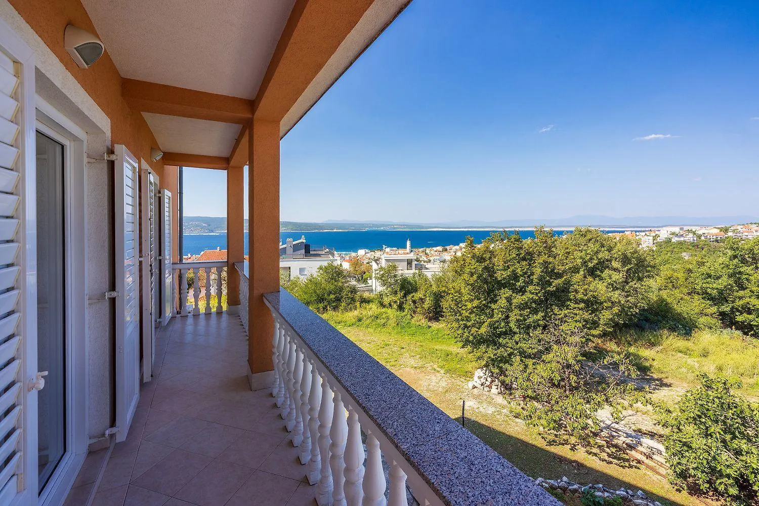 Meerblick Apartment Mit Wifi, Grill, Klima Und Strandnah Crikvenica