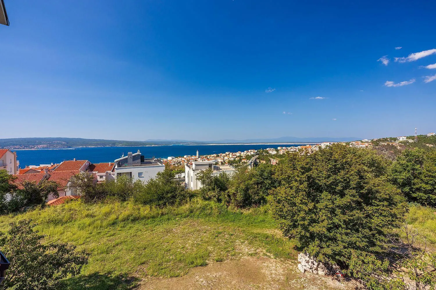 Meerblick Apartment Mit Wifi, Grill, Klima Und Strandnah Crikvenica 0*,