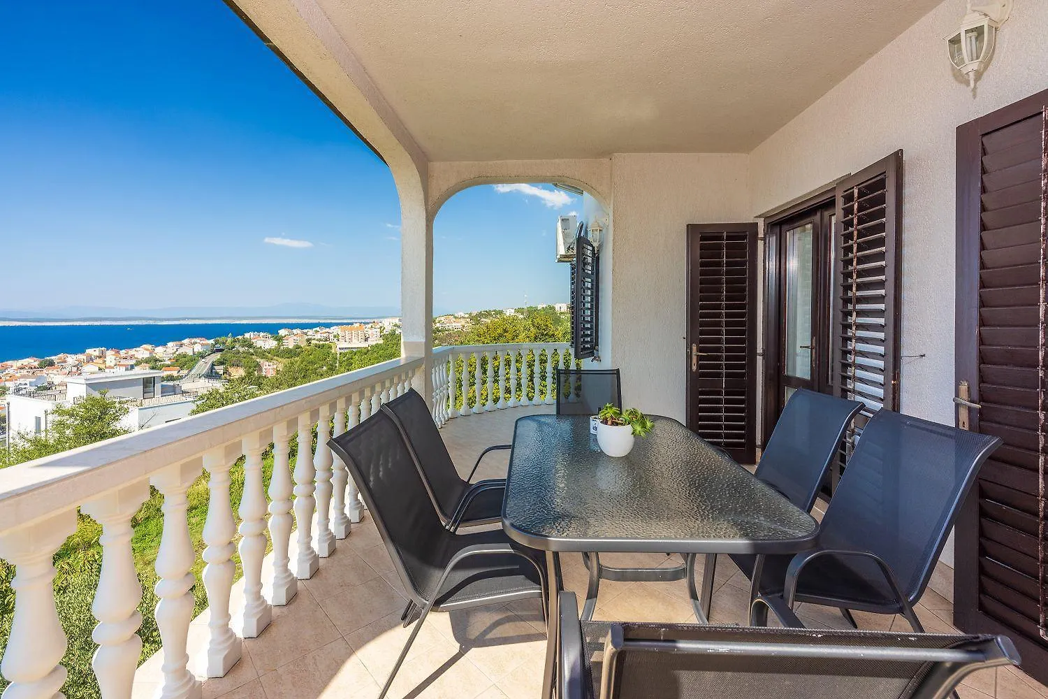 Meerblick Apartment Mit Wifi, Grill, Klima Und Strandnah Crikvenica