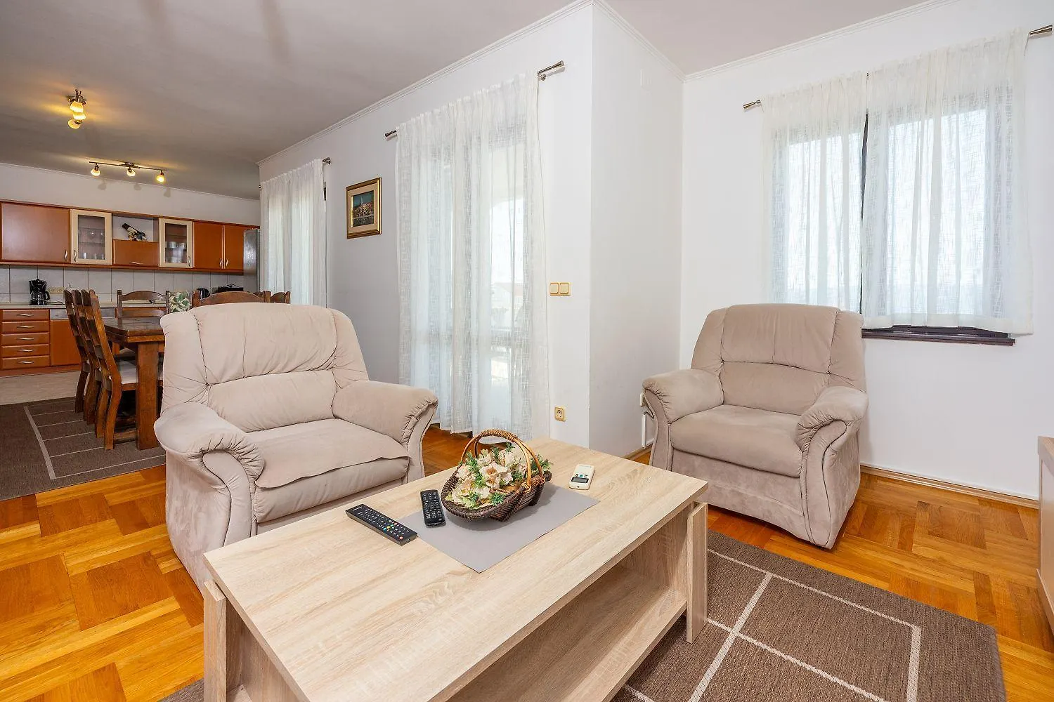 Meerblick Apartment Mit Wifi, Grill, Klima Und Strandnah Crikvenica
