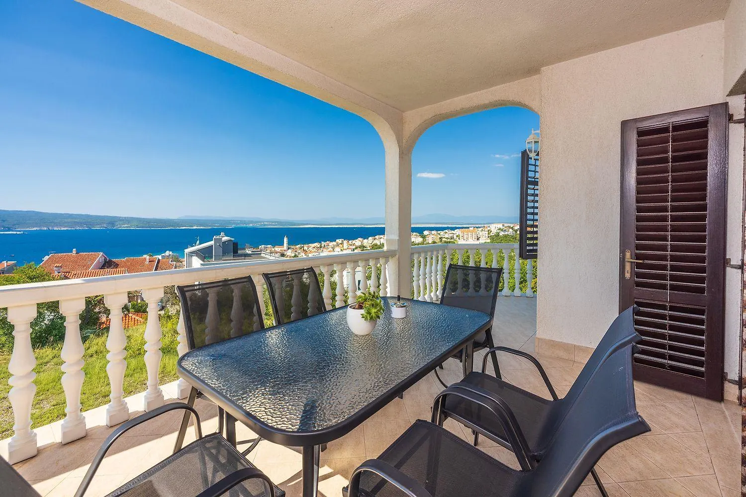 Meerblick Apartment Mit Wifi, Grill, Klima Und Strandnah Crikvenica
